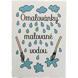 Omalovánky malované vodou Mamavis