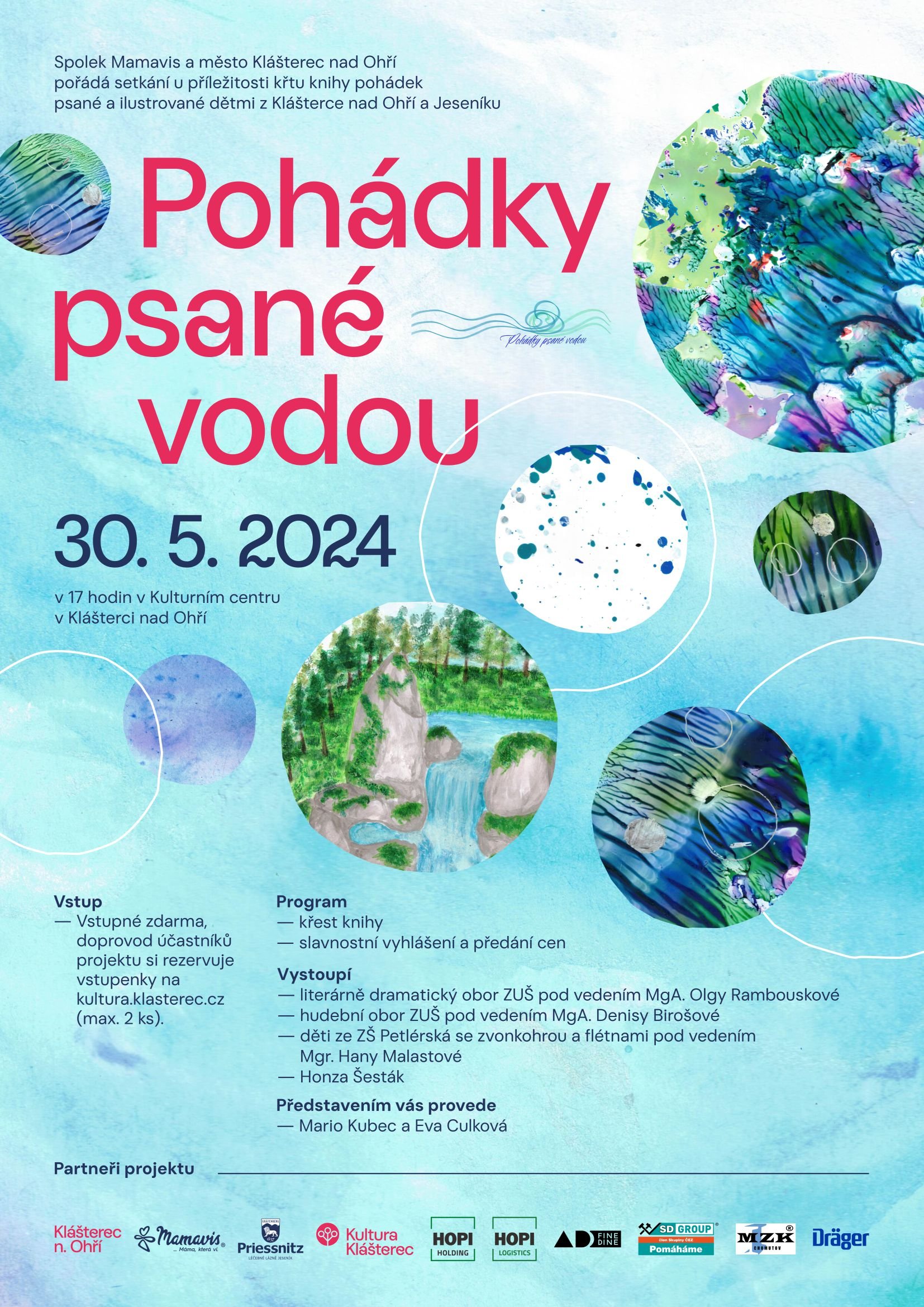 Pohádky psané vodou - křest knihy